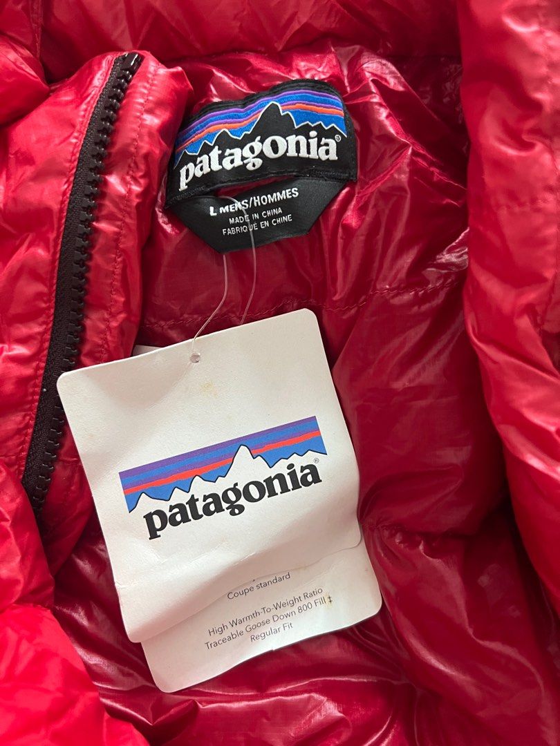Patagonia 800 fill down jacket men's