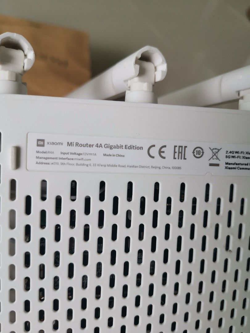 Mi Router 4A Gigabit Edition, Computers & Tech, Parts & Accessories ...