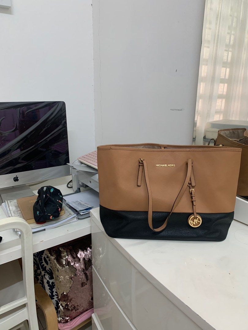 Michael kors computer tote hot sale