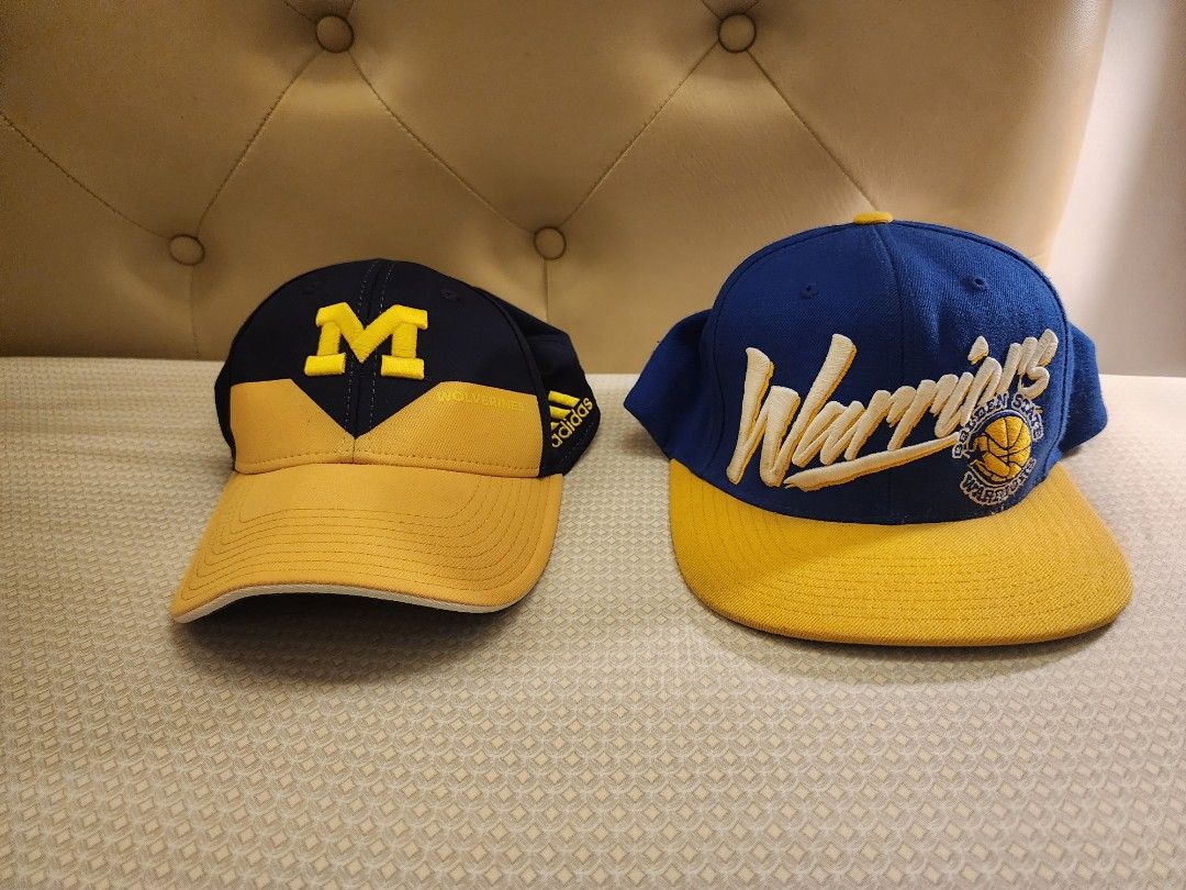 Michigan and GSW Cap (free Nike) (Category: Caps & Hats) located in Manila. Submitted by coachpop (Listing ID 1249935151, Image 1). Description: Sold as pack- Php 1,100 (Free nike black) If separate: -Michigan Php 500 - GSW Php 900 Slightly negotiable.