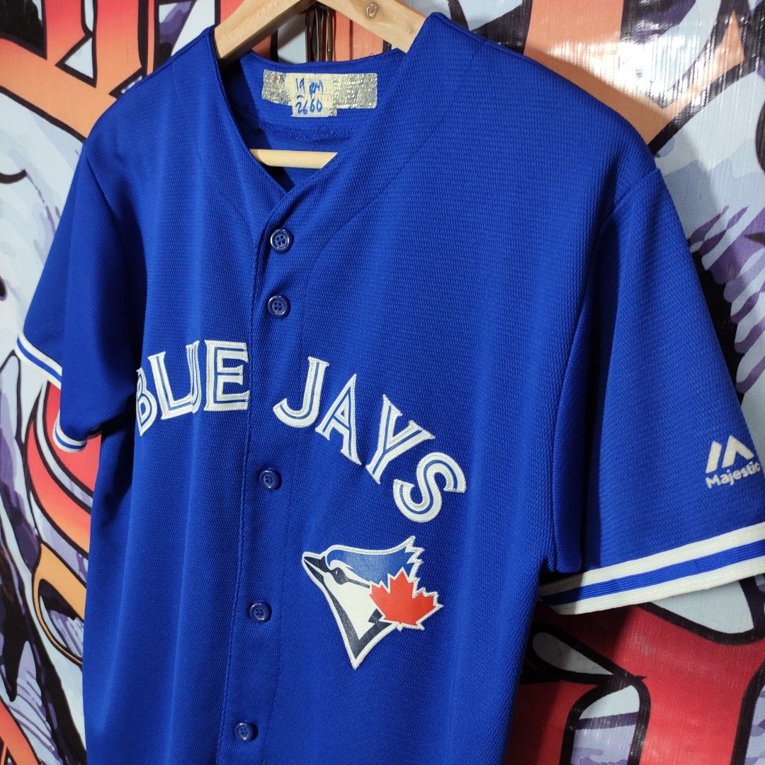 Baseball MLB Authentic Majestic Toronto Blue Jays Blue Size 50 