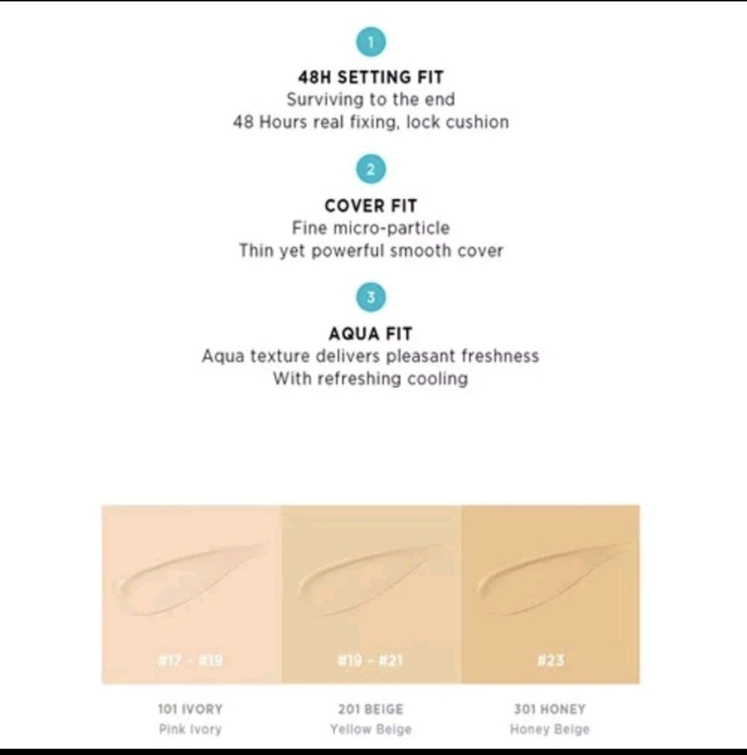 Moonshot Micro-setting Fit Cushion Ex (201 Beige), Beauty & Personal Care,  Face, Makeup Products on Carousell