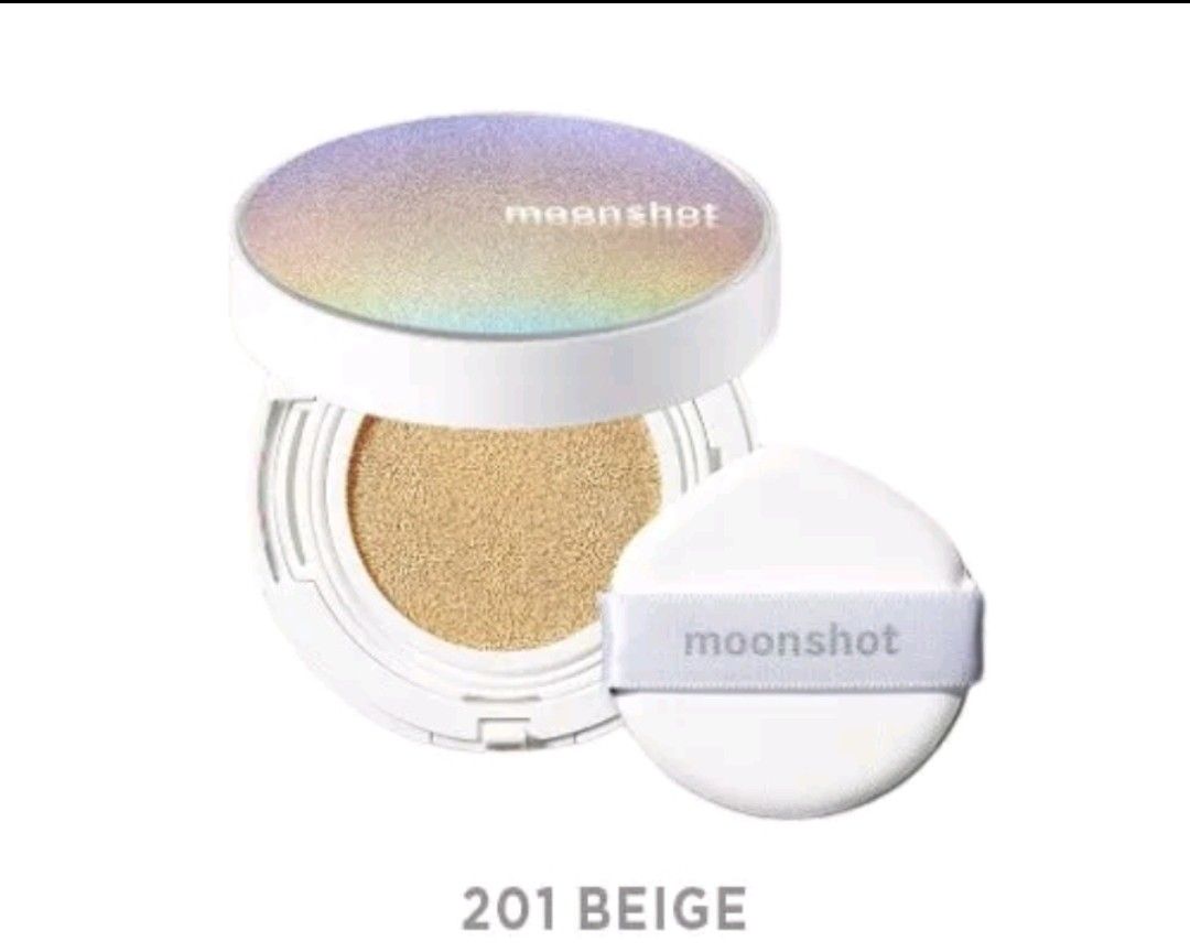 Moonshot Micro-setting Fit Cushion Ex (201 Beige), Beauty & Personal Care,  Face, Makeup Products on Carousell