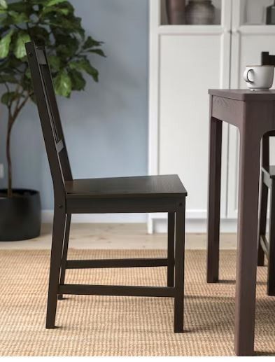 Ikea stefan chair deals black