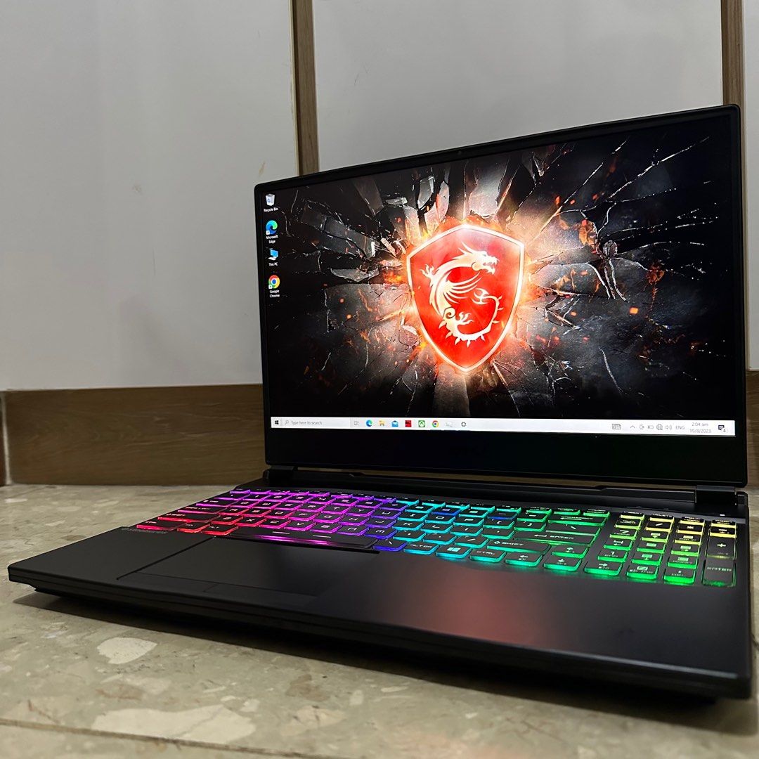 MSI RTX 2070 i7 10th Gen Gaming Laptop i7 10750H 16GB RAM 512GB SSD 144hz GL66 Leopard