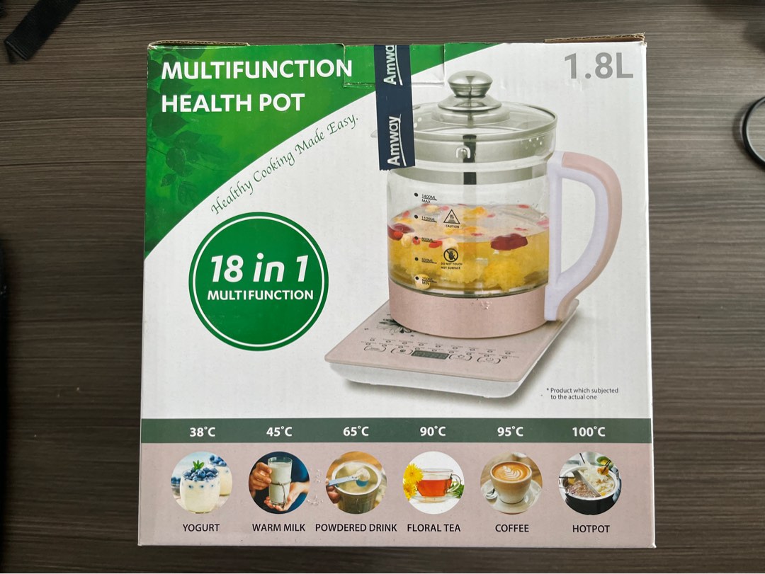 Multifunction Health Pot with Small Electric stove by Amway, TV & Home