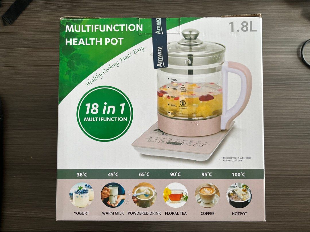 Multifunction Health Pot with Small Electric stove by Amway, TV & Home