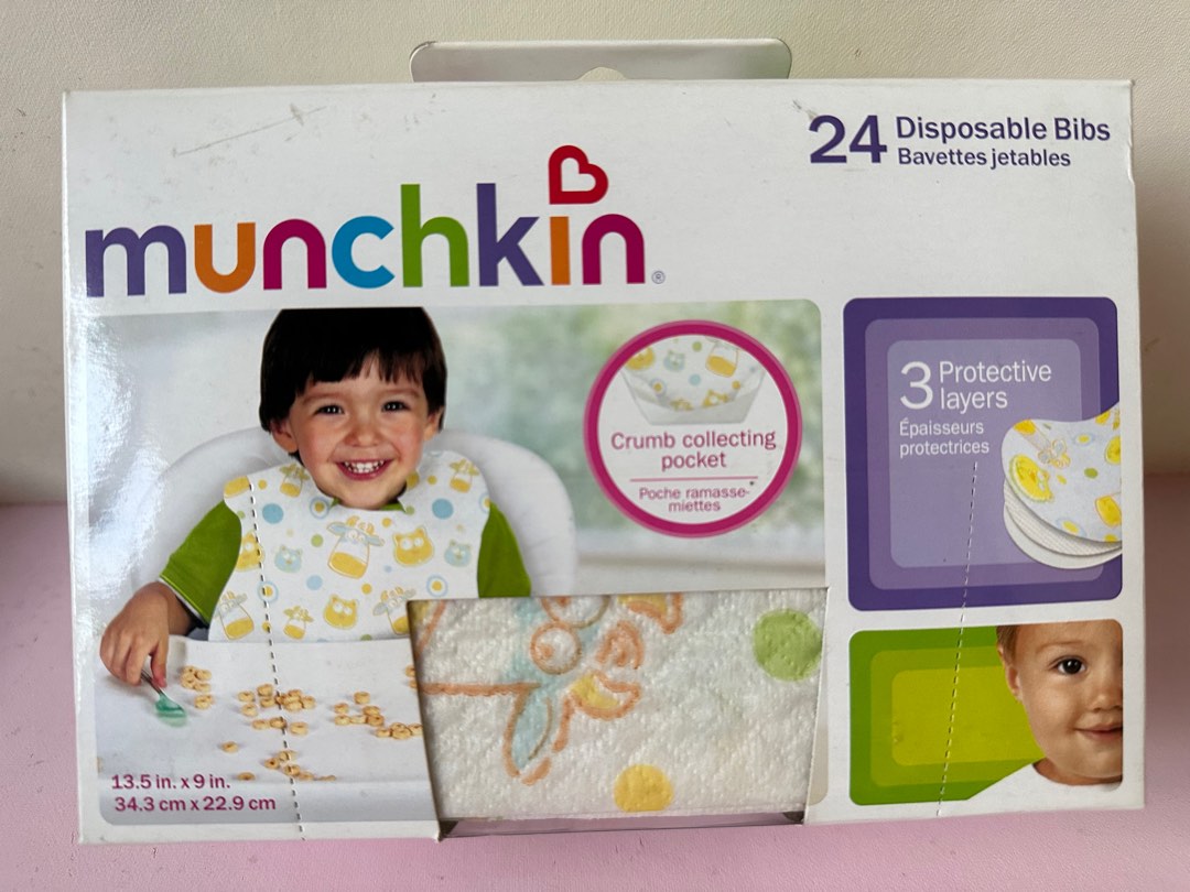Munchkin Disposable Bibs 24pcs