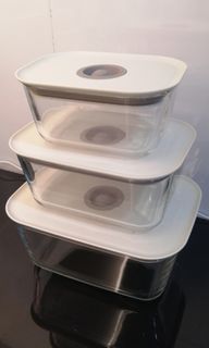 Neoflam / Glassware / Air tight / Container