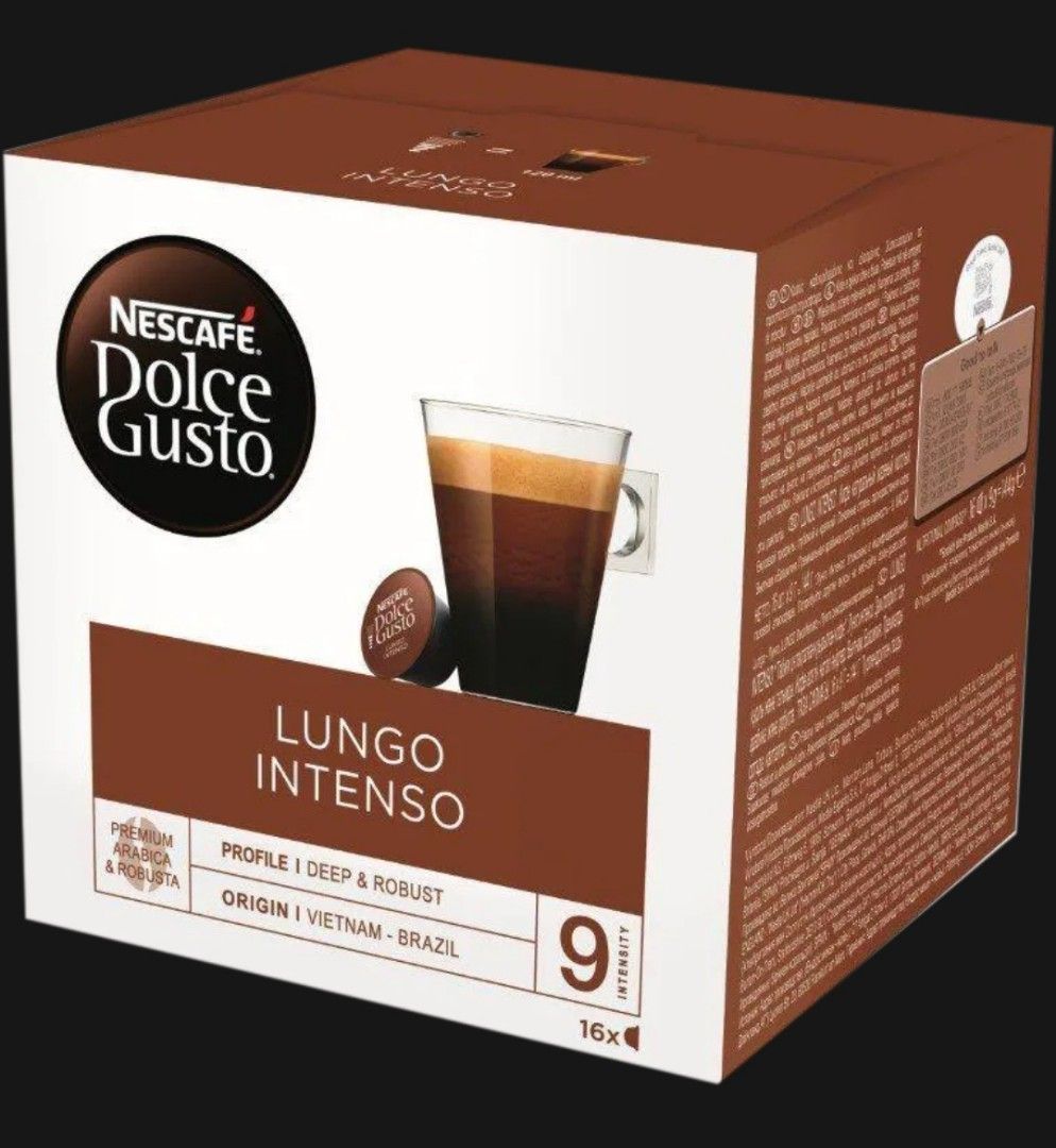 90 capsules originales de café Nescafé Dolce Gusto Espresso NAPOLI