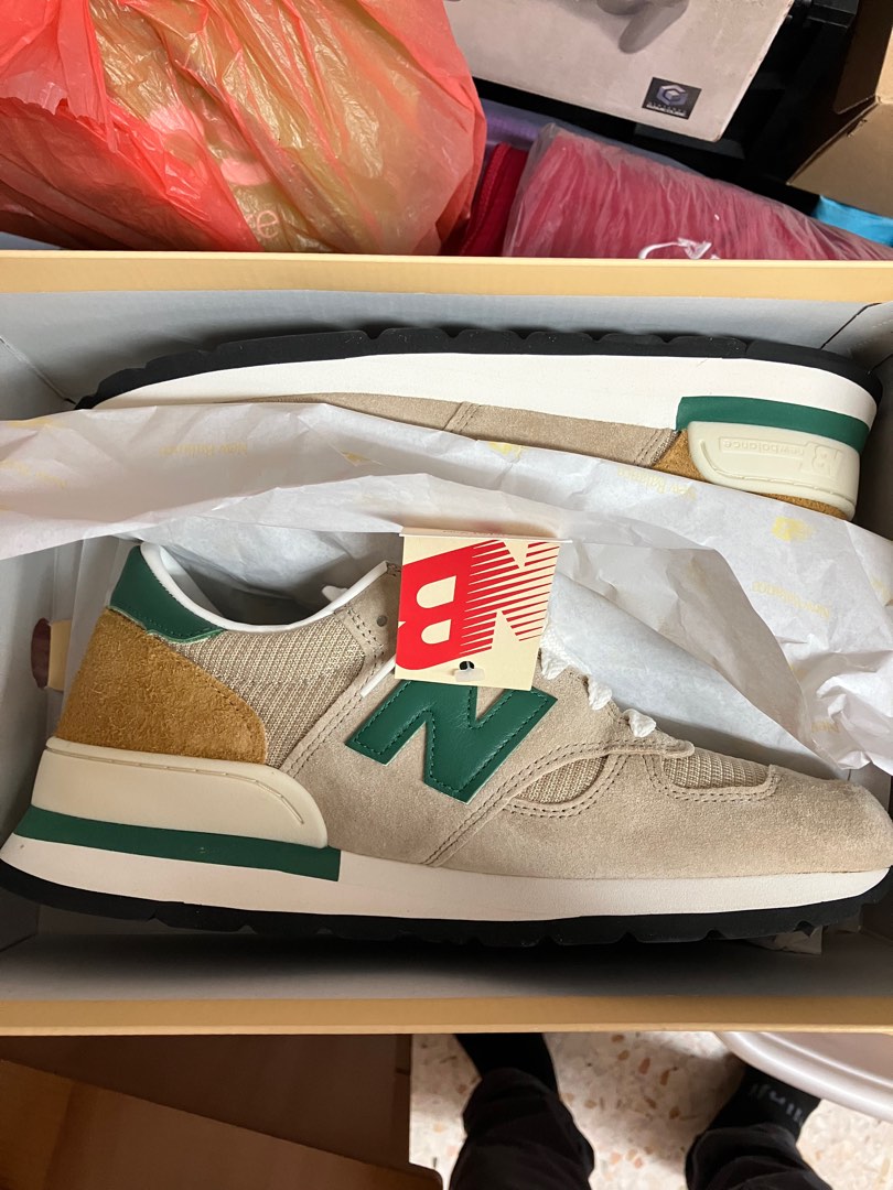 Mustard new balance 990 clearance