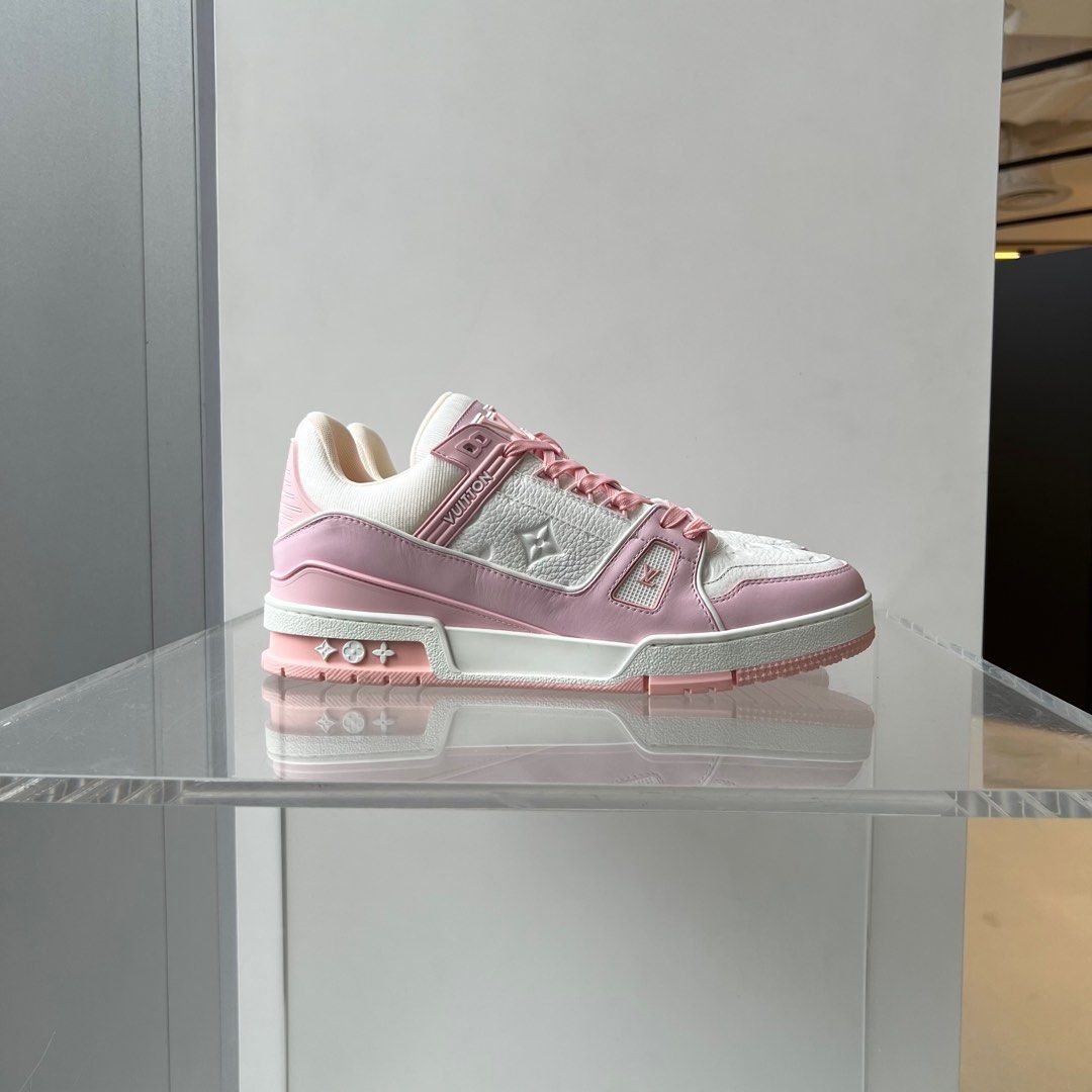 Louis Vuitton LV Trainer x Lady Pink, Size 9.5, TRIOMPHE, 2023