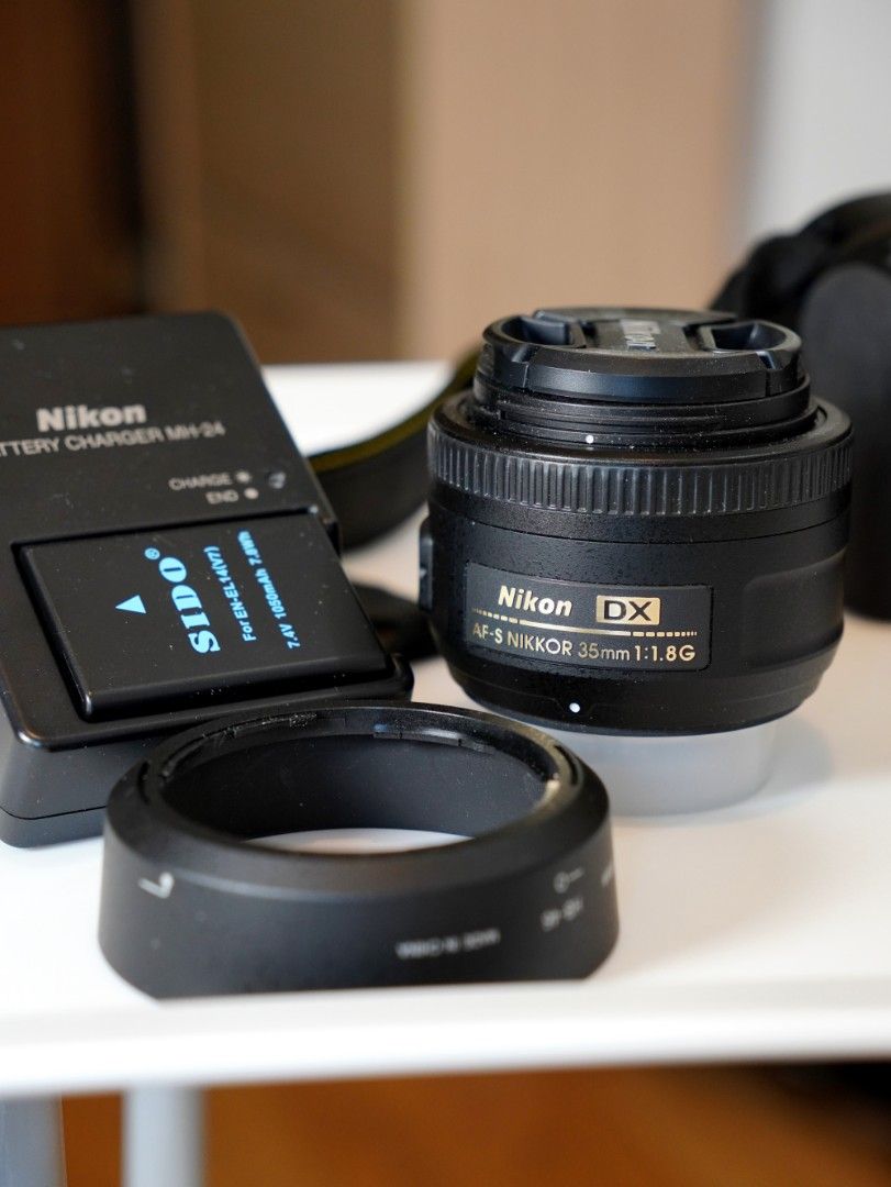 nikon d3400 with 35mm 1.8 g