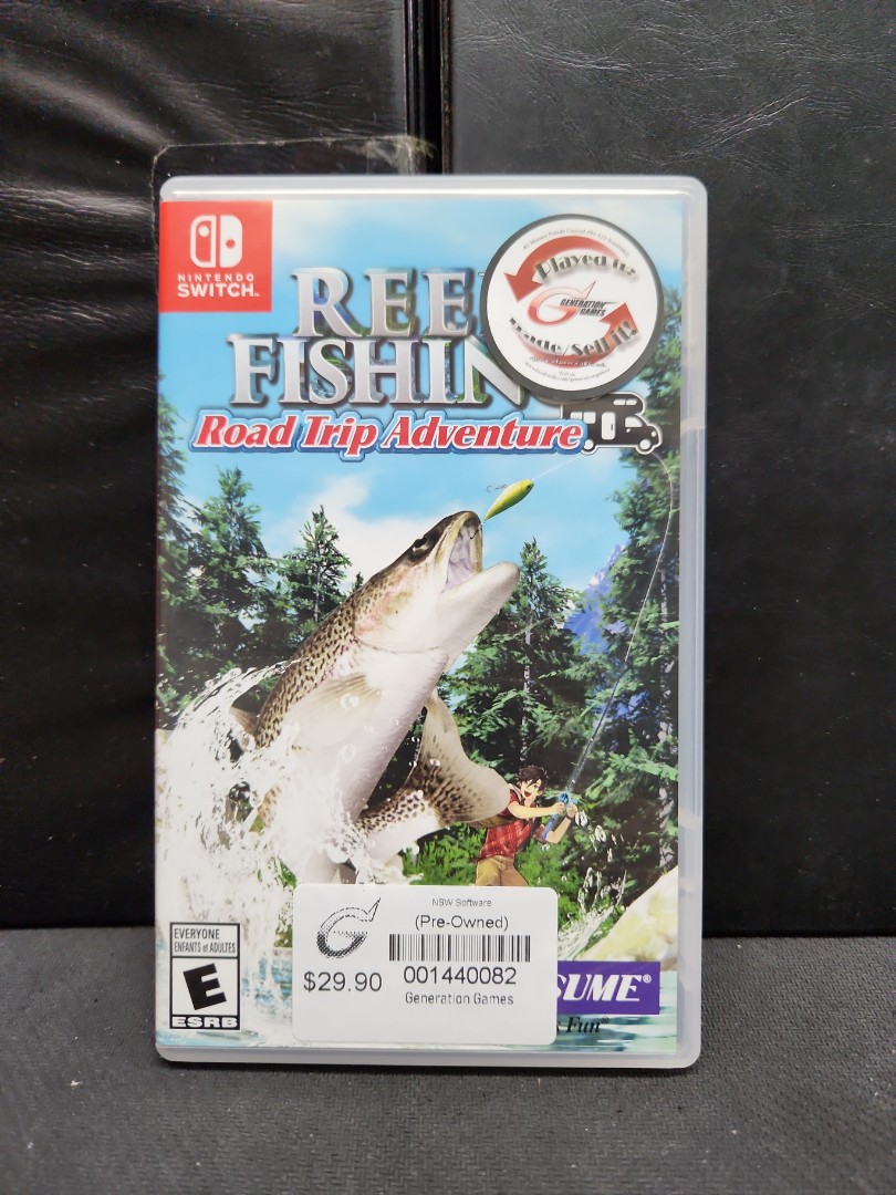 Nintendo Switch Reel Fishing Road Trip Adventure (Used Game), Video Gaming,  Video Games, Nintendo on Carousell