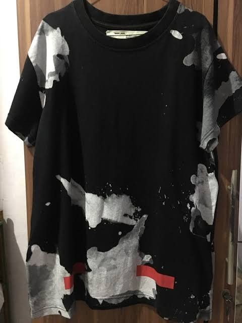 Off white liquid spots tee shop