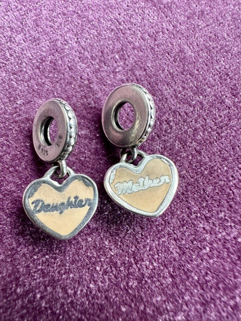 Charm pandora mother daughter cheap