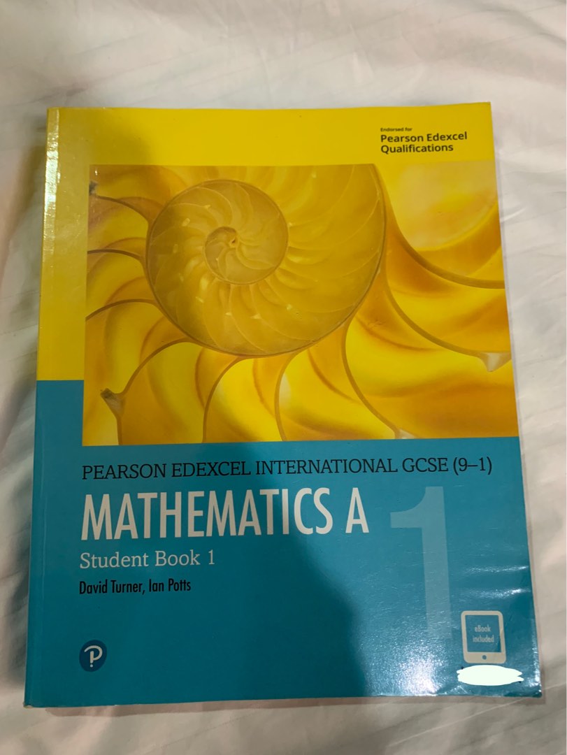 Pearson Edexcel International Gcse 9 1 Mathematics A Student Book 1 Hobbies Toys Books Pearson Edexcel International Gcse 9 1 Mathematics A Student Book 1 Hobbies Toys Books