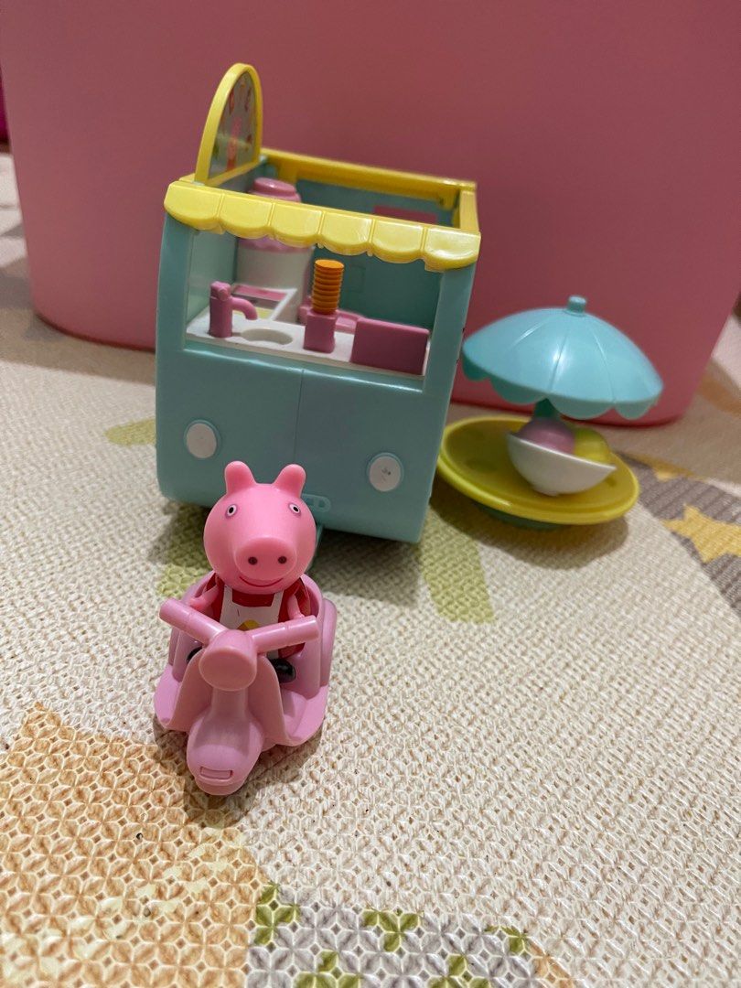 Peppa pig ice cream van playset store