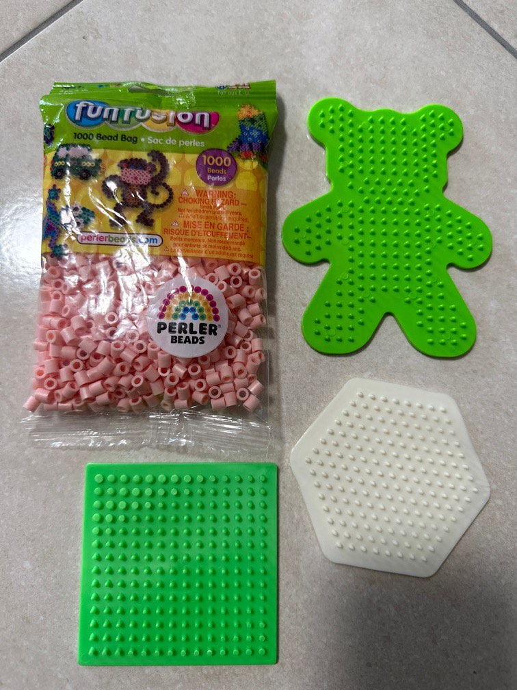 Perler Beads and Pegboard Set (Set C), Hobbies & Toys, Stationery