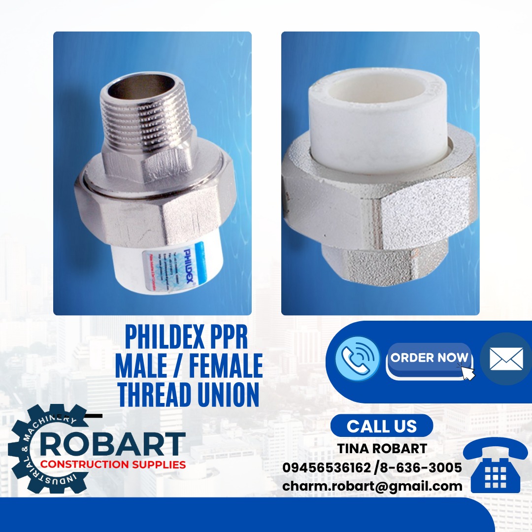 Phildex PPR Male / Female Thread Union on Carousell