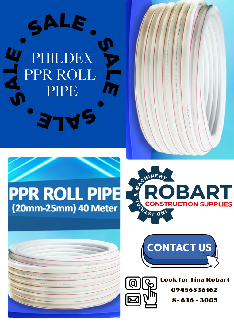 Phildex PPR Roll Pipe, Commercial & Industrial, Construction & Building