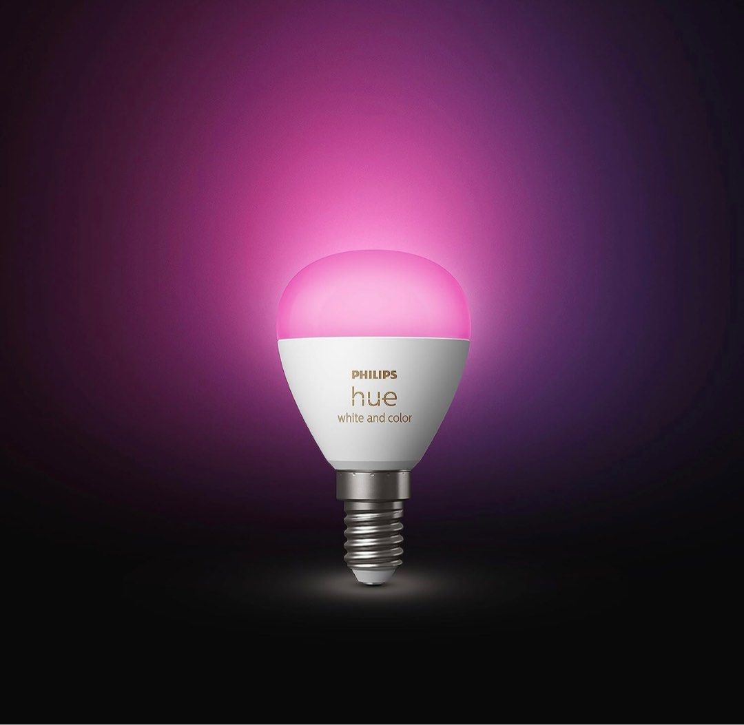 Philips Hue B22 Smart LED Bulbs, 2 Pack
