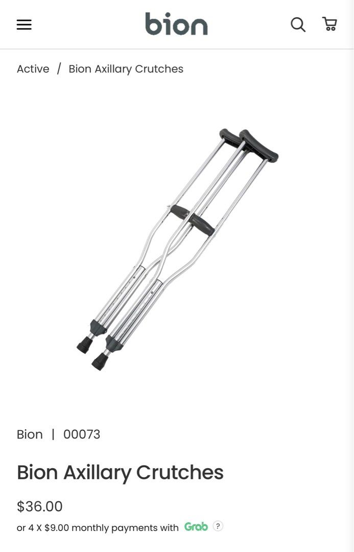 (I dispose on 26th as no one) Height adjustable crutches , Health