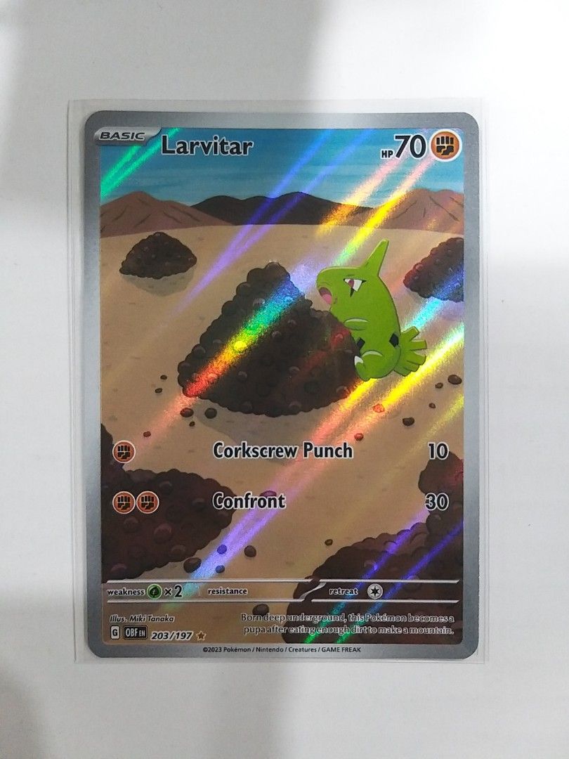 Pokemon Larvitar, Hobbies & Toys, Toys & Games on Carousell Pokemon Larvitar, Hobbies & Toys, Toys & Games on Carousell