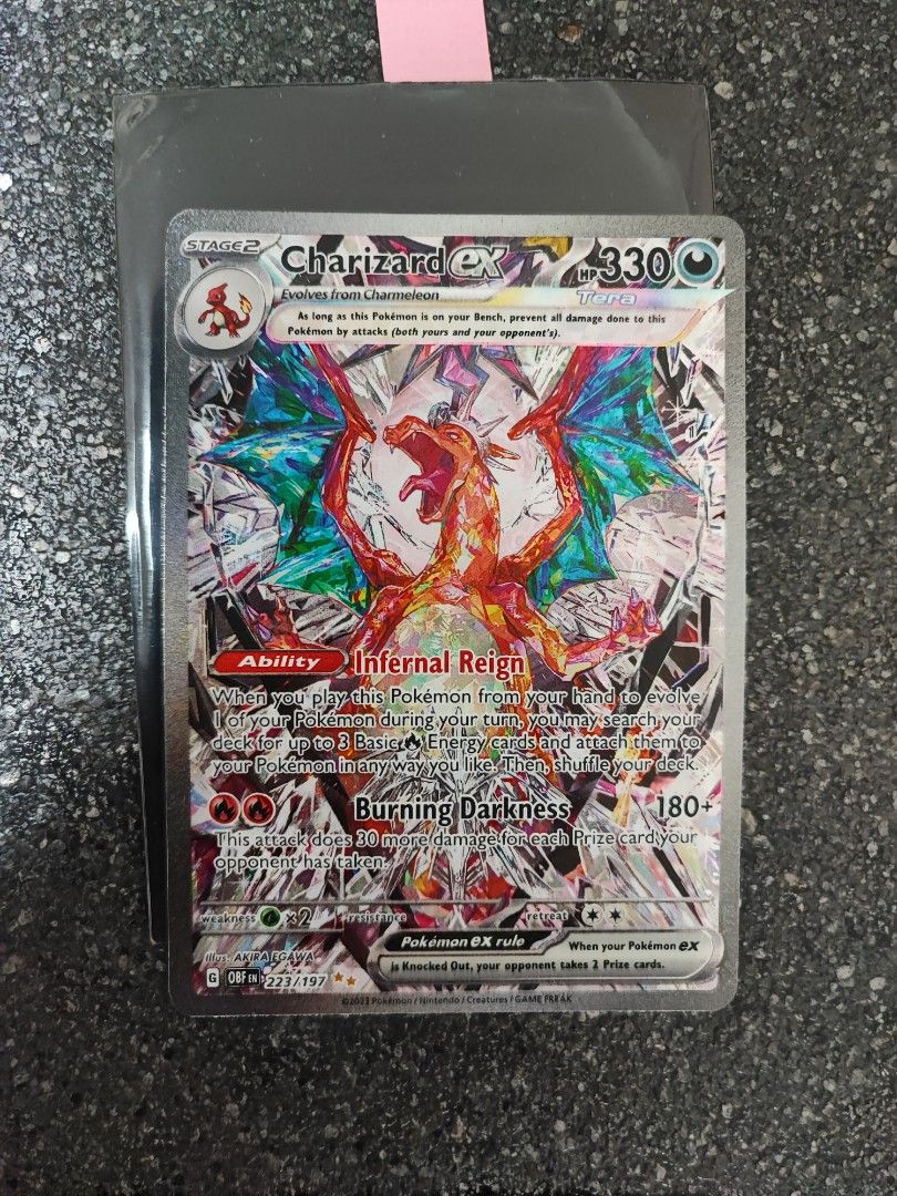Charizard ex sv3 223  Pokemon TCG POK Cards