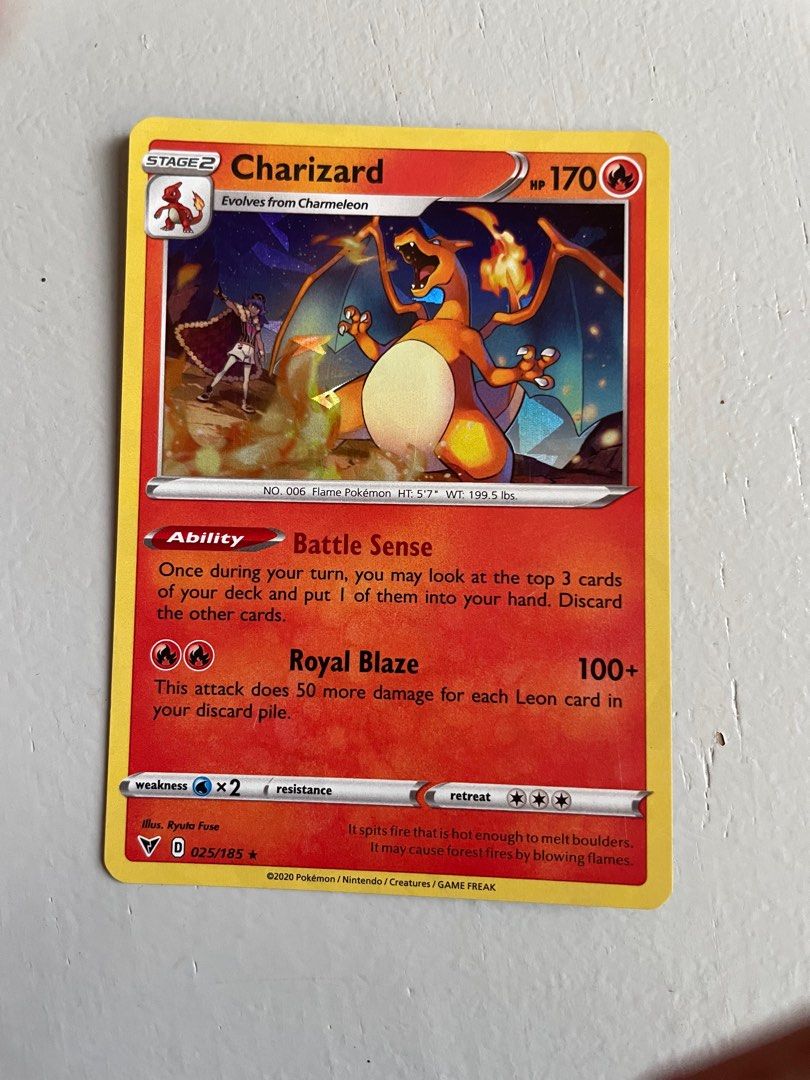 charizard pokemon card vivid voltage Vivid Voltage Stamped Holo Charizard Promo SWSH066 – Pokemon Plug main image 0