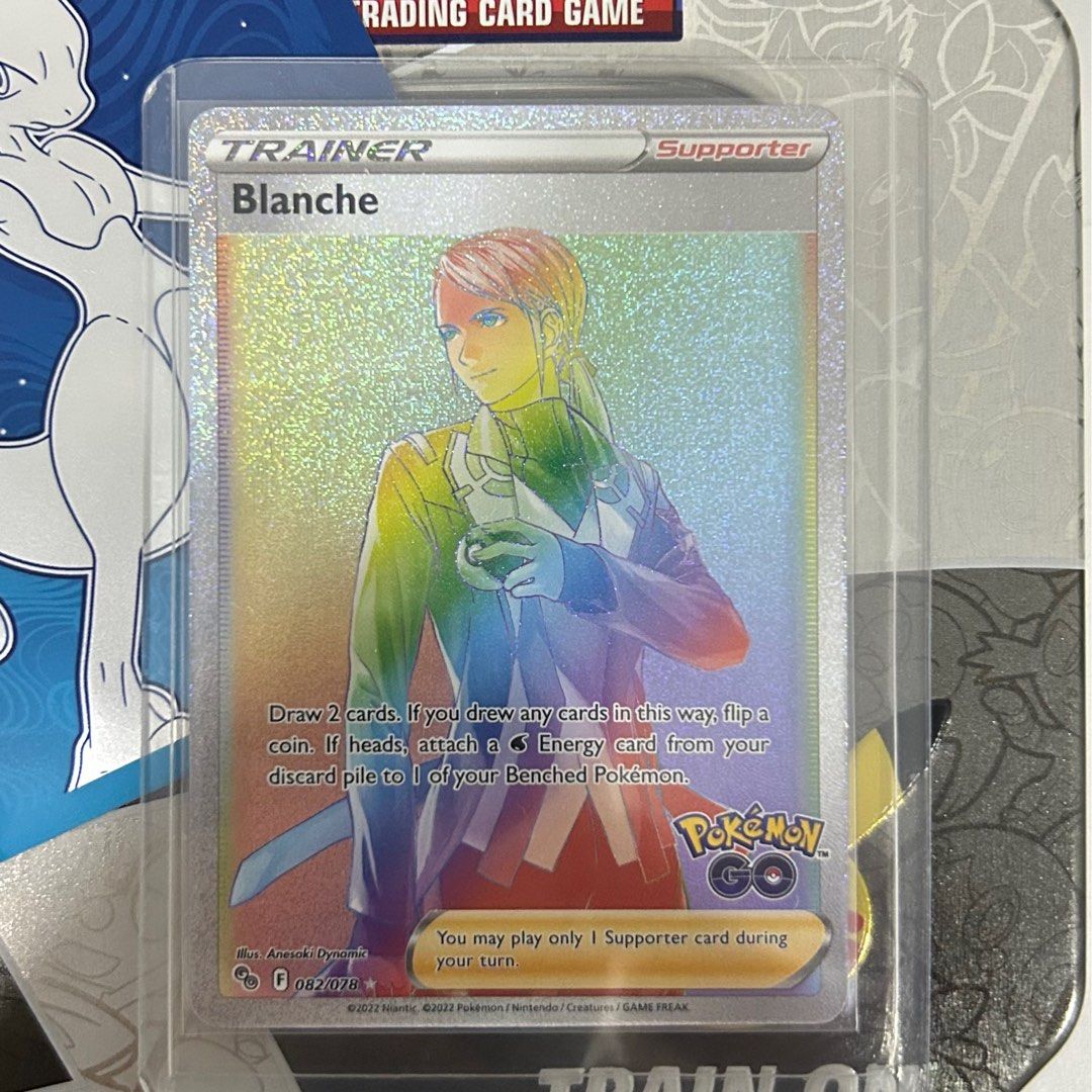 Pokémon GO TCG Blanche 082/078 Rainbow Full Art Rare