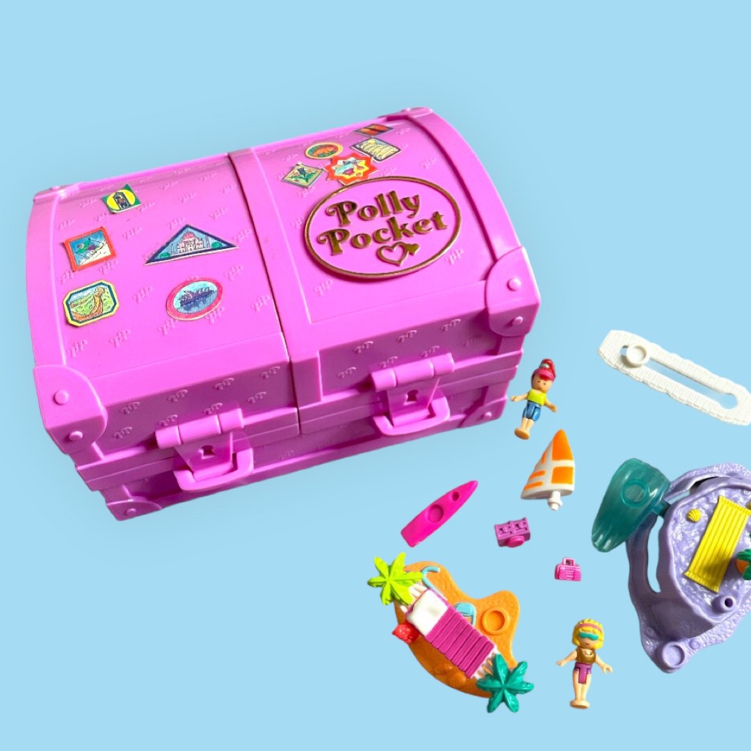 Polly pocket surf and swim island store