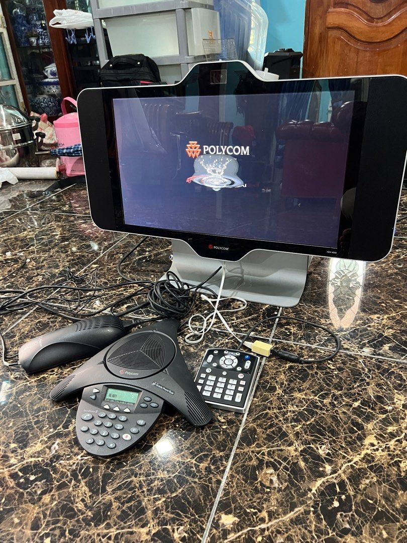 Polycom HDX 4500 Video Conference set, Computers & Tech, Office ...
