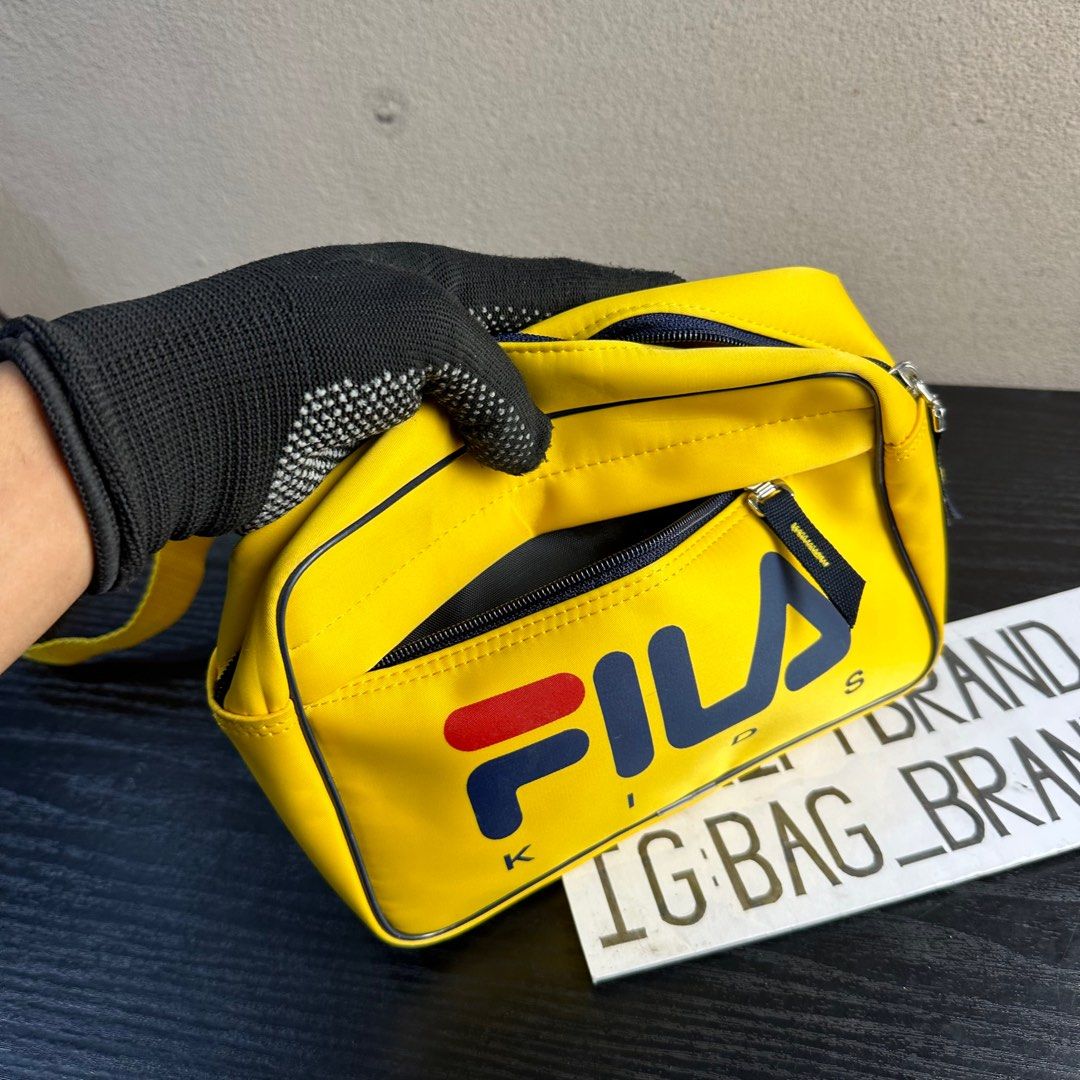 Fila yellow fanny pack deals