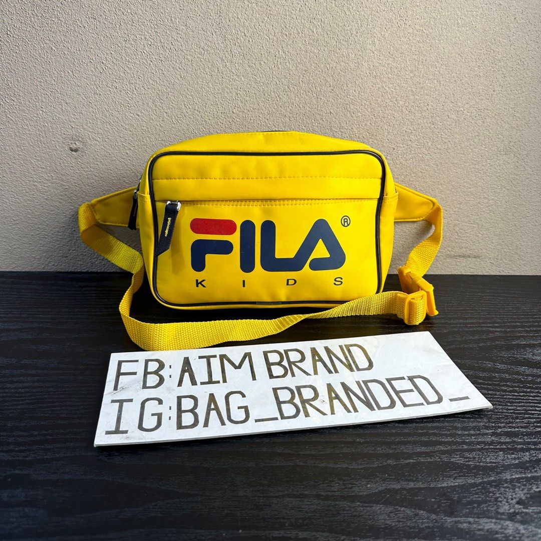 Fila bags mens yellow new arrivals