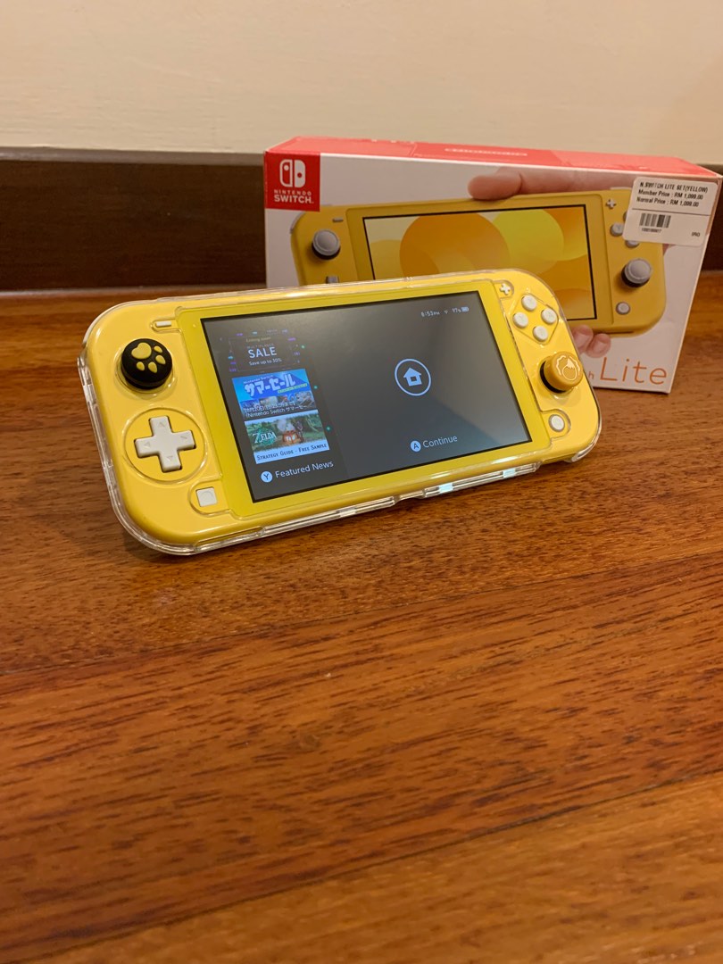 Nintendo Switch Lite yellow - Nintendo Switch