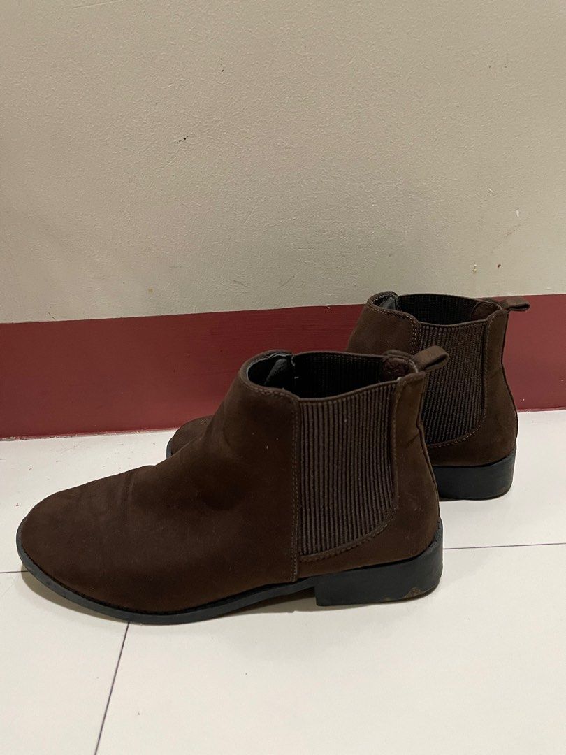 Mustard ankle boots primark top