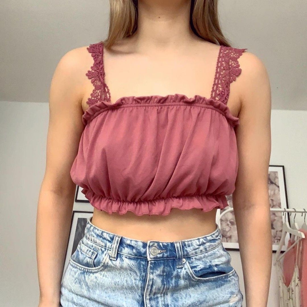 Primark crochet top hotsell