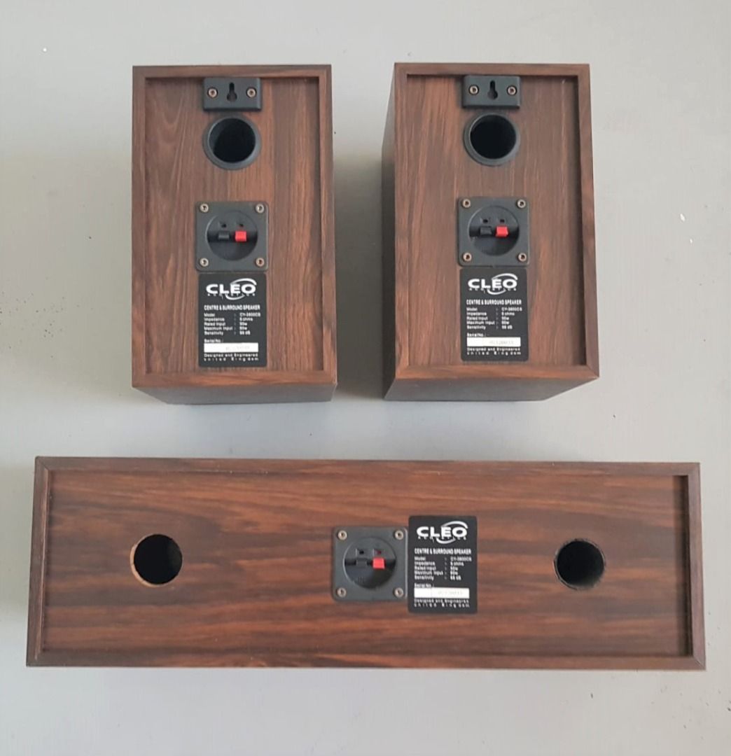 Professional CLEO Acoustics, United Kingdom, Set of 3 Speakers ...