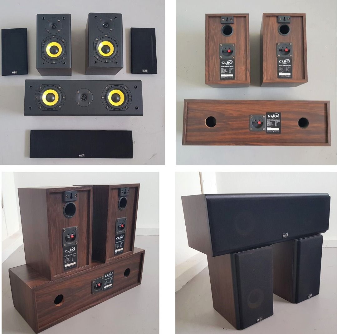 Professional CLEO Acoustics, United Kingdom, Set of 3 Speakers ...