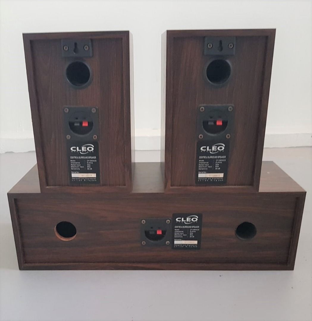 Professional CLEO Acoustics, United Kingdom, Set of 3 Speakers ...