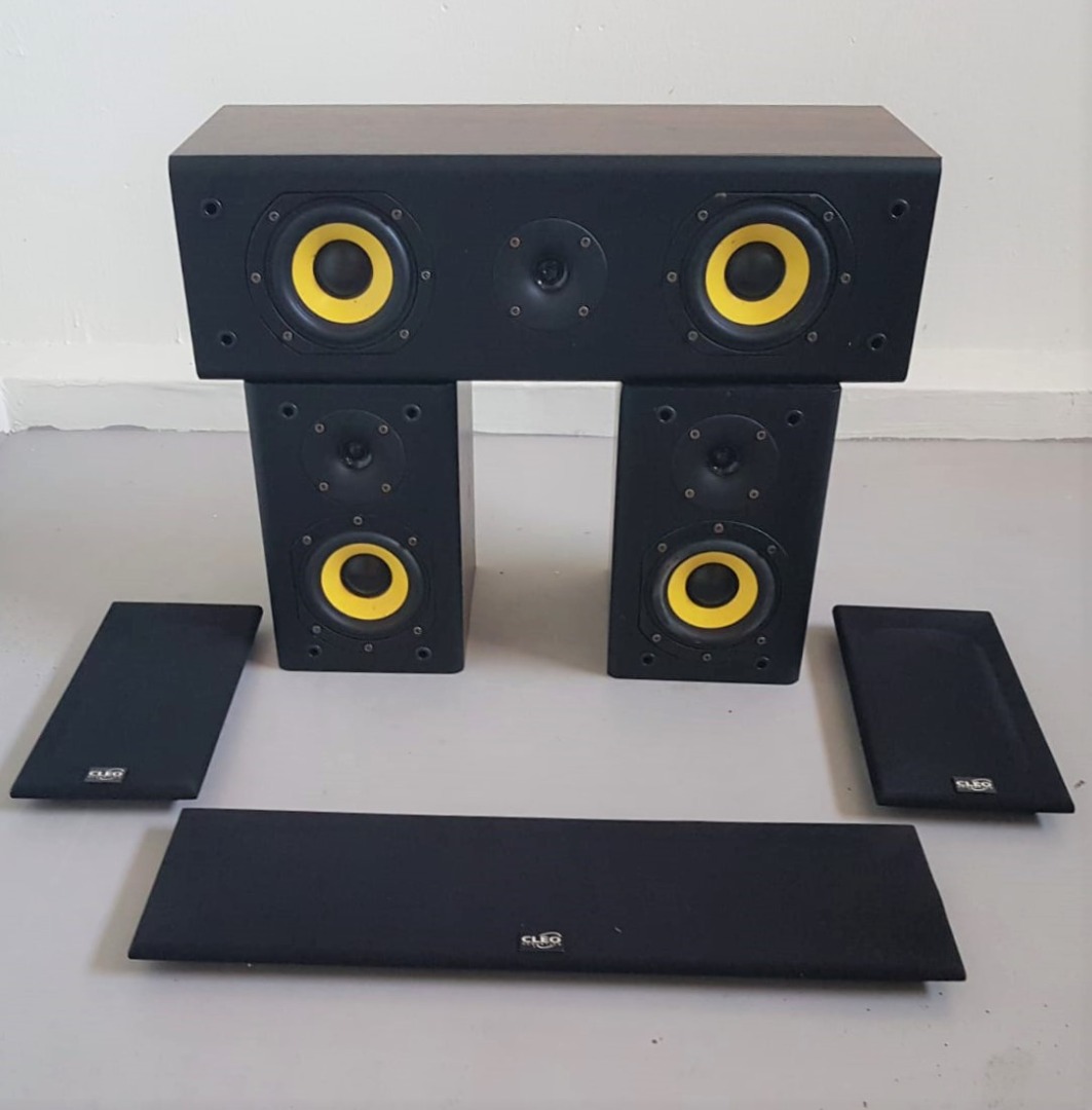 Professional CLEO Acoustics, United Kingdom, Set of 3 Speakers ...