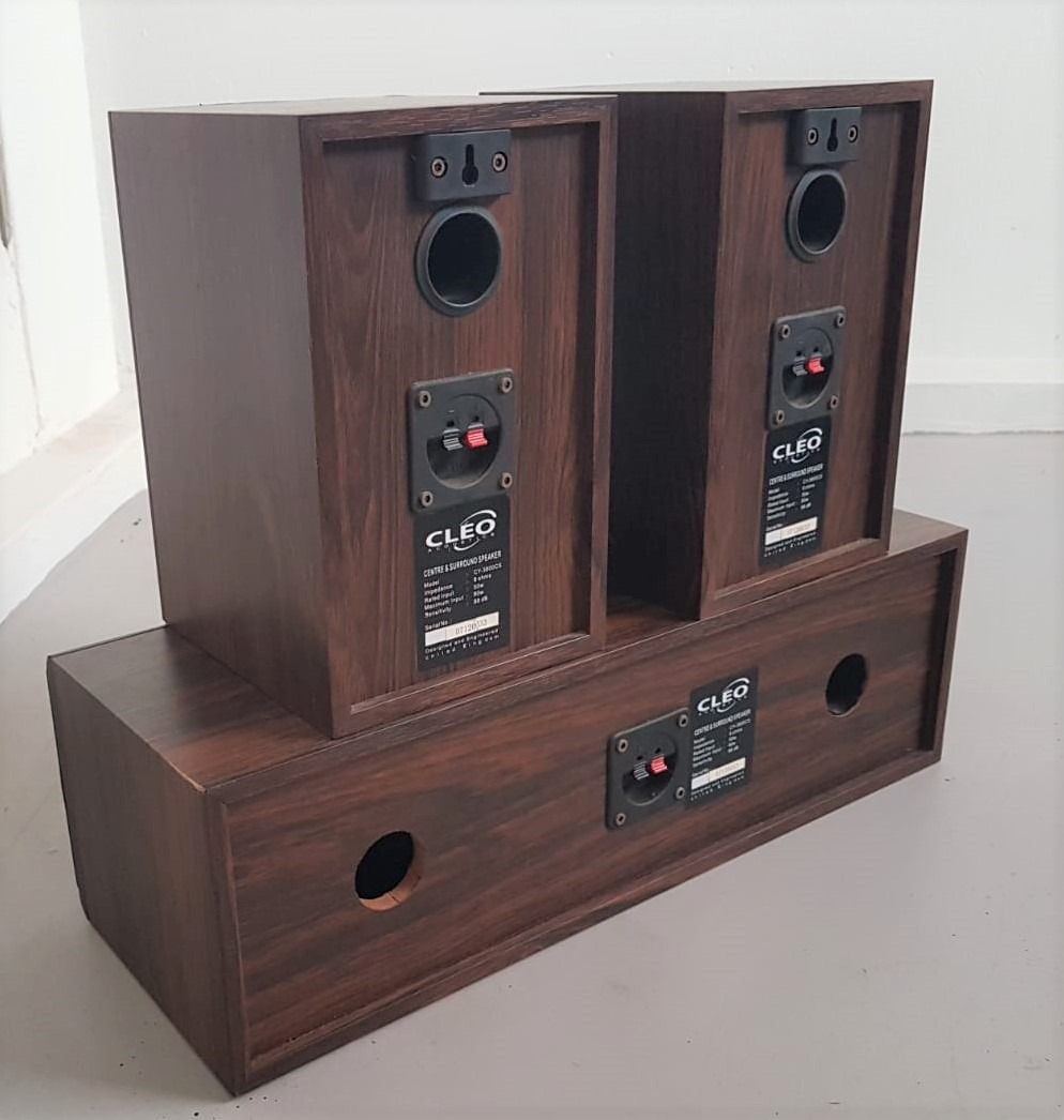 Professional CLEO Acoustics, United Kingdom, Set of 3 Speakers ...