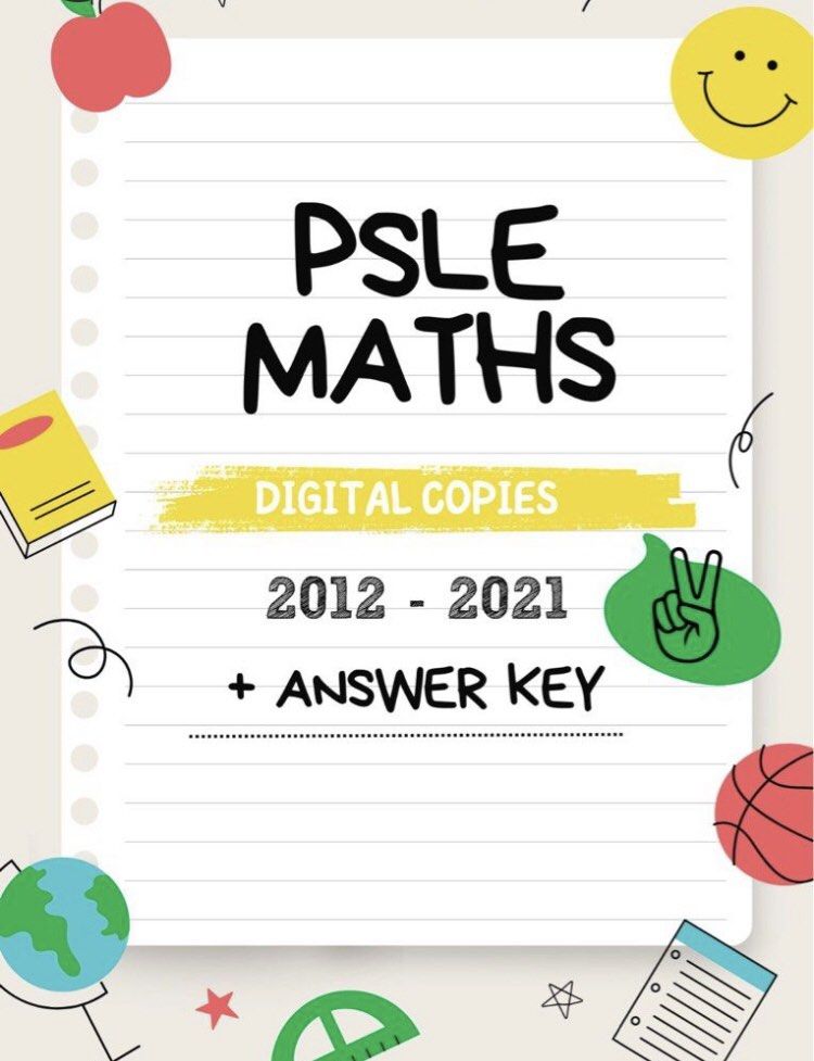 2022psle Math Paper Circle Psle Past Papers Math & Science, Hobbies & Toys, Books & Magazines ...