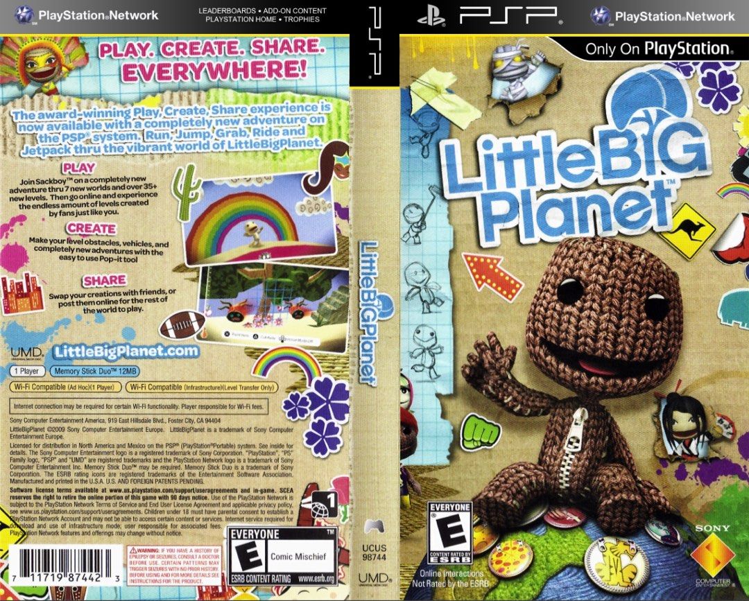 Little big planet 3 psp hot sale
