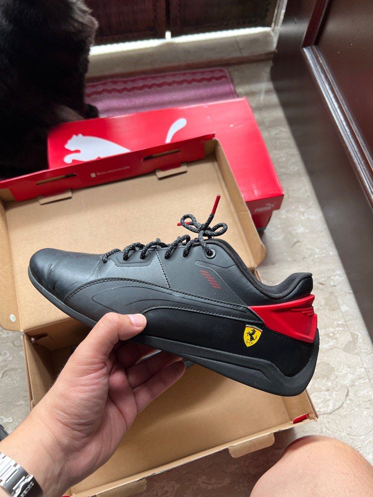 Puma sf drift cat cheap 5 ultra black sneakers
