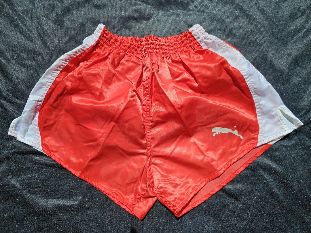 Puma satin best sale shorts