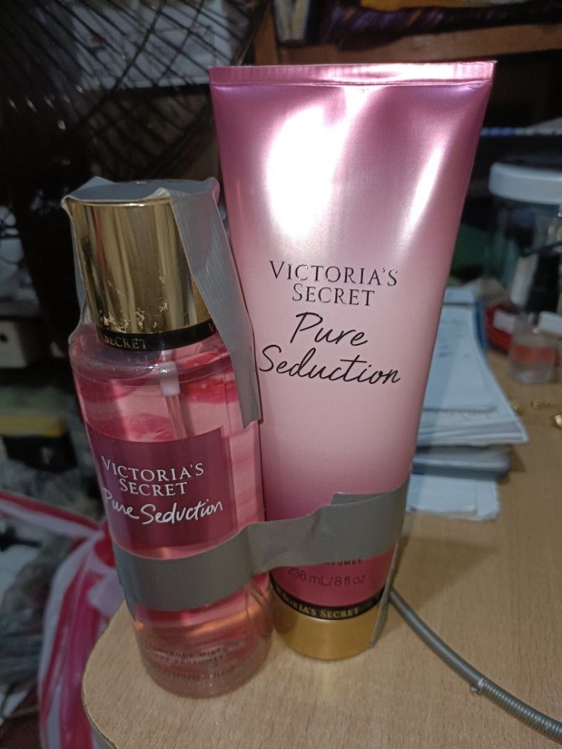 PURE SEDUCTION (VICTORIA SECRET) LOTION AND COLOGNE on Carousell