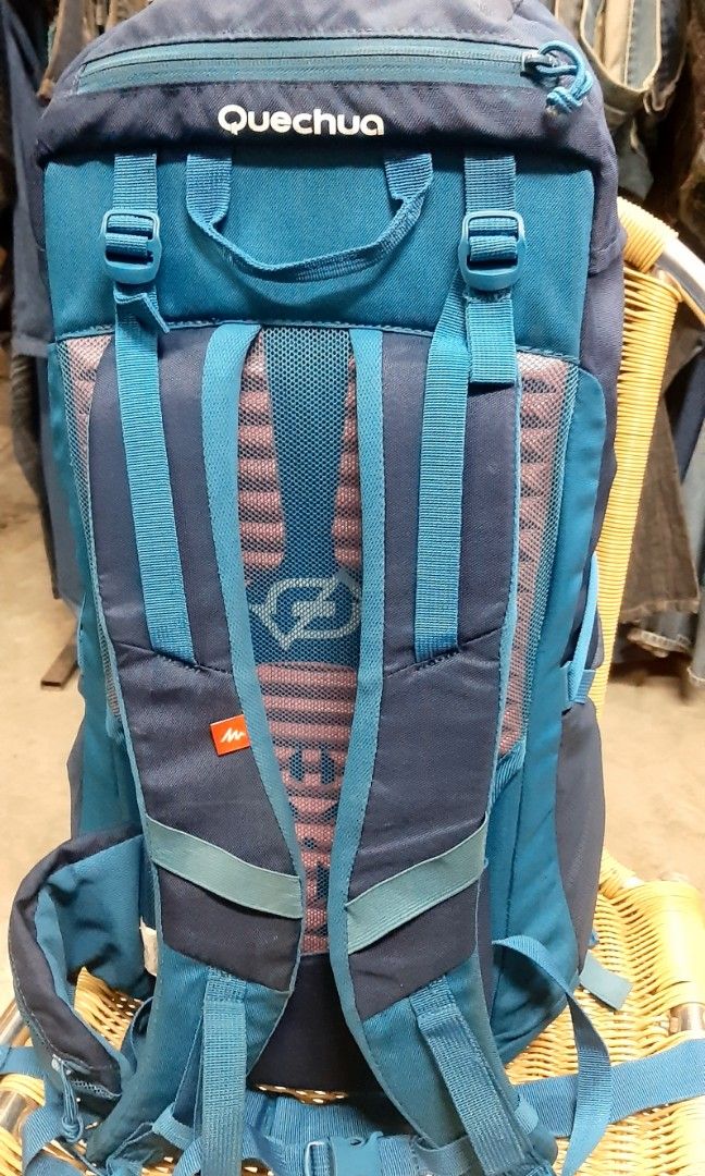 Quechua 40L decathlon Men s Fashion Bags Backpacks on Carousell