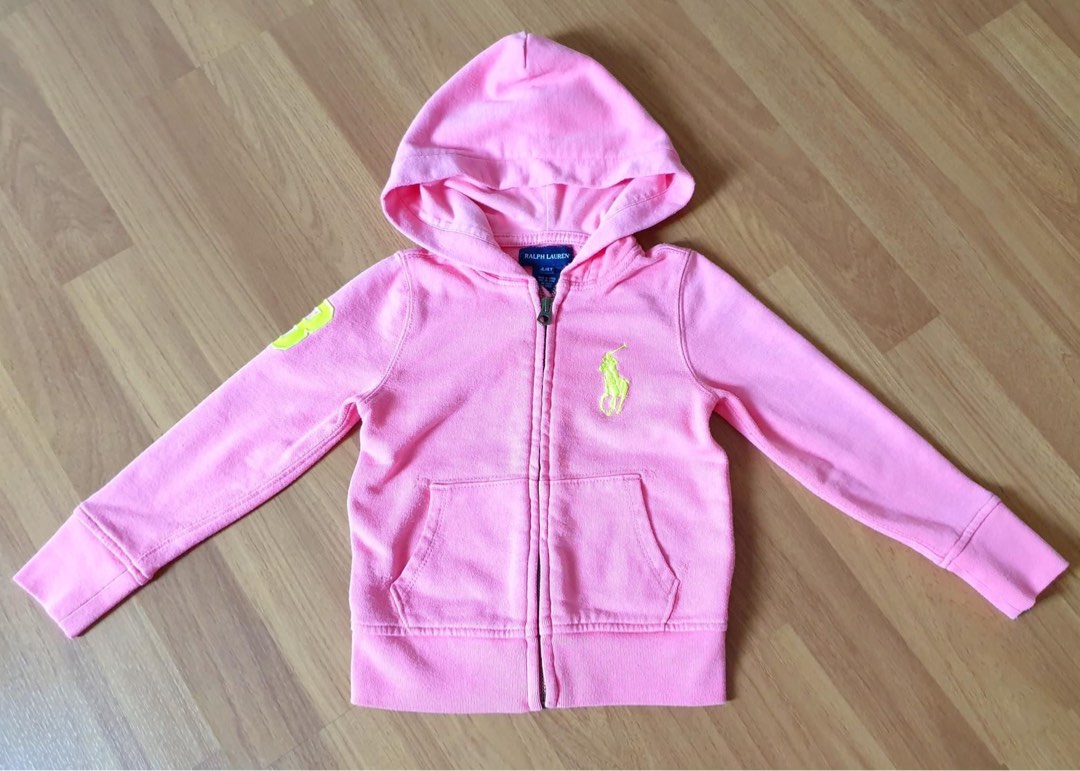 Ralph lauren online pink hoodie